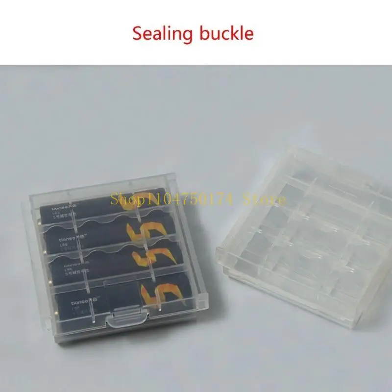 10 قطع بطارية تخزين الحافظة مربع حامل البطارية AA/AAA حالة تخزين البطارية العلوية بيع #4