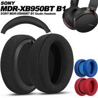 Earpads with Sony MDR-XB950BT, MDR-XB950B1 N1 NP Protein leather Memory foam Ear Pads Cushions Replacement Over-Ear Headphones