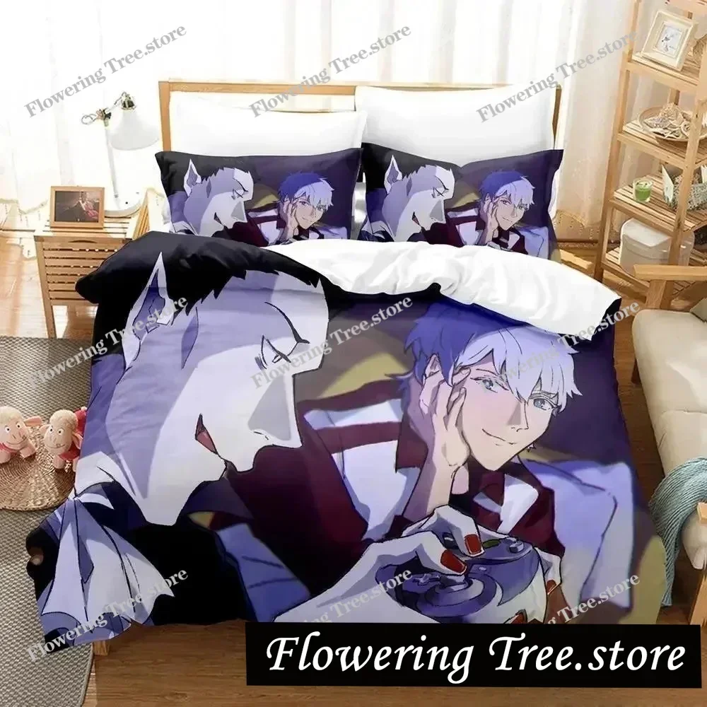 The Vampire Dies in No Time 2 Bedding Set Cartoon Anime set Adult Kid Bedroom Duvet cover Sets 3D Print Kawaii Anime519519