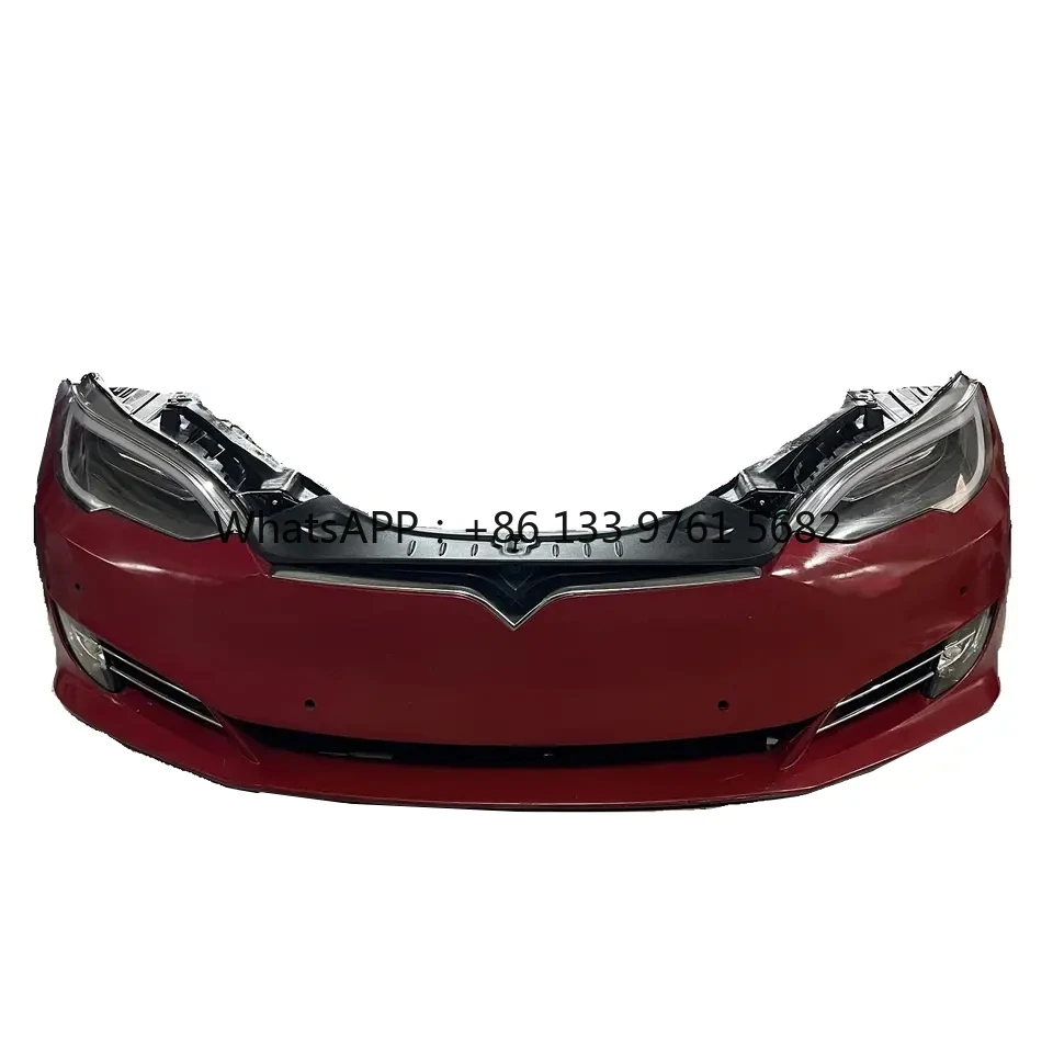 Original ชุดกันชนหน้าด้านหน้ากระจังหน้าไฟหน้ารถ Auto Parts Body Kit อัพเกรด Refit สําหรับรุ่น S