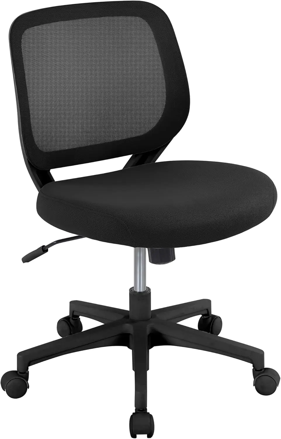 

Mesh/Fabric Low-Back Task Office Chair, Black