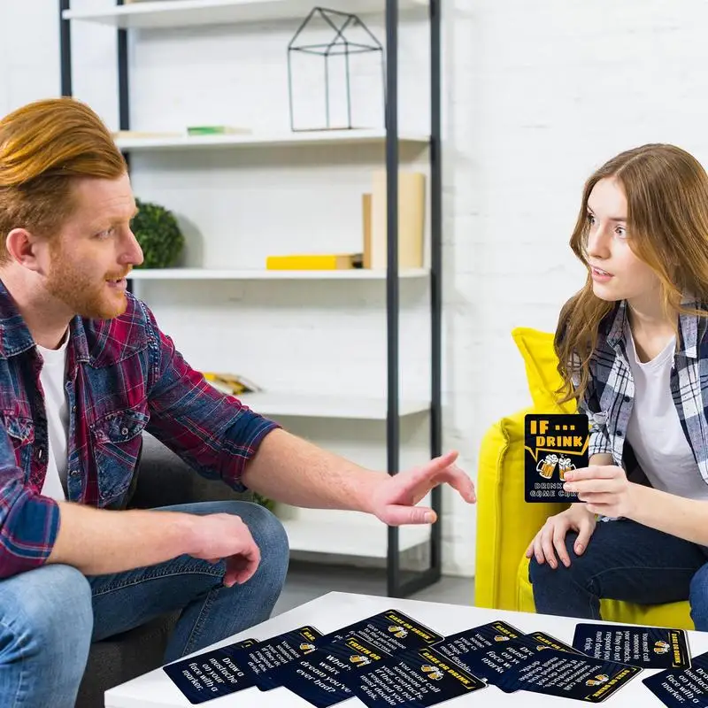 Juego de beber para noches de juegos, juego de mesa multigenativo para reuniones familiares, Bar creativo, juegos de cartas para beber para adultos para el hogar