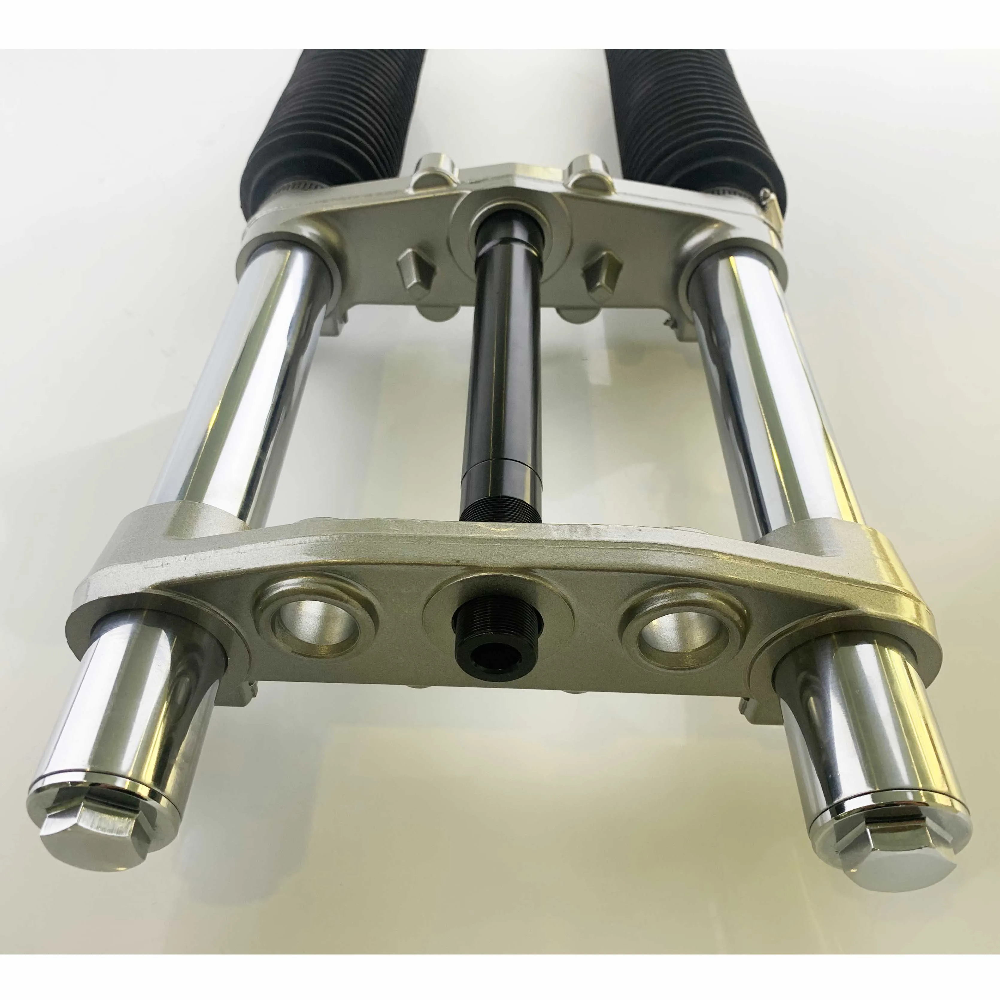 Universal Motorcycle Body Suspension Front Fork With Direction Device Shock Plate Absorber