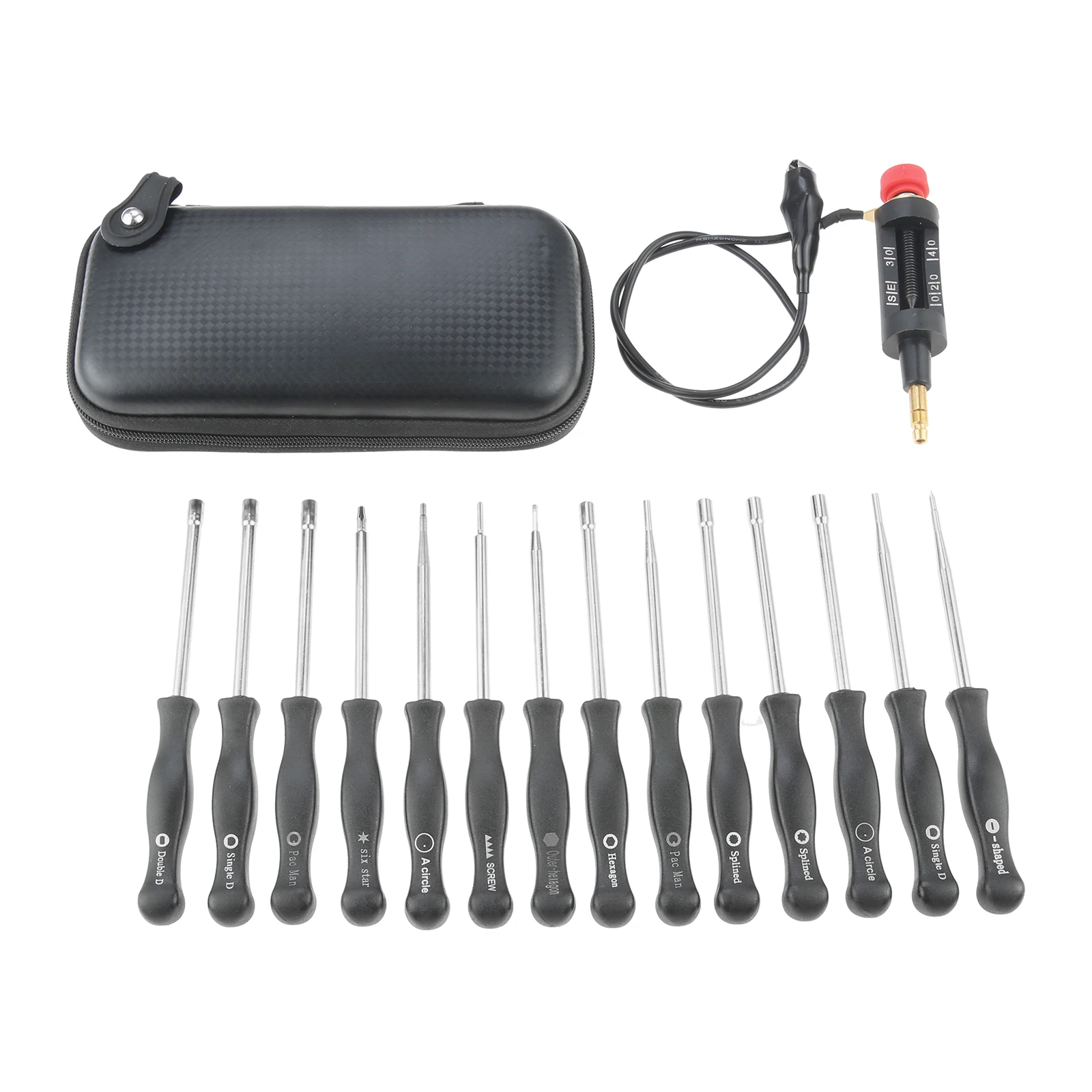 14pcs/Bag Carberator Adjustment Tools Spark Tester fit 2-Cycle Small Engine for STIHL Echo Ryobi Trimmer Leaf Blower Chainsaw