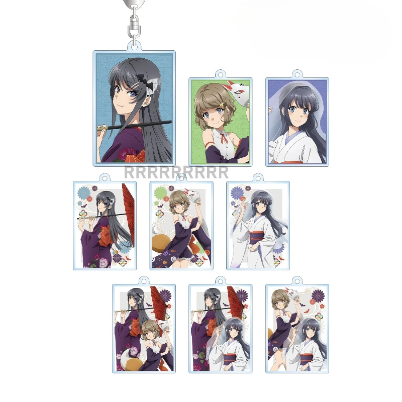 

Игра Kaede Azusagawa Mai Sakurajima Nodoka Toyoham Shoko Makinohara брелок кукла аниме акриловый брелок кулон для подарка