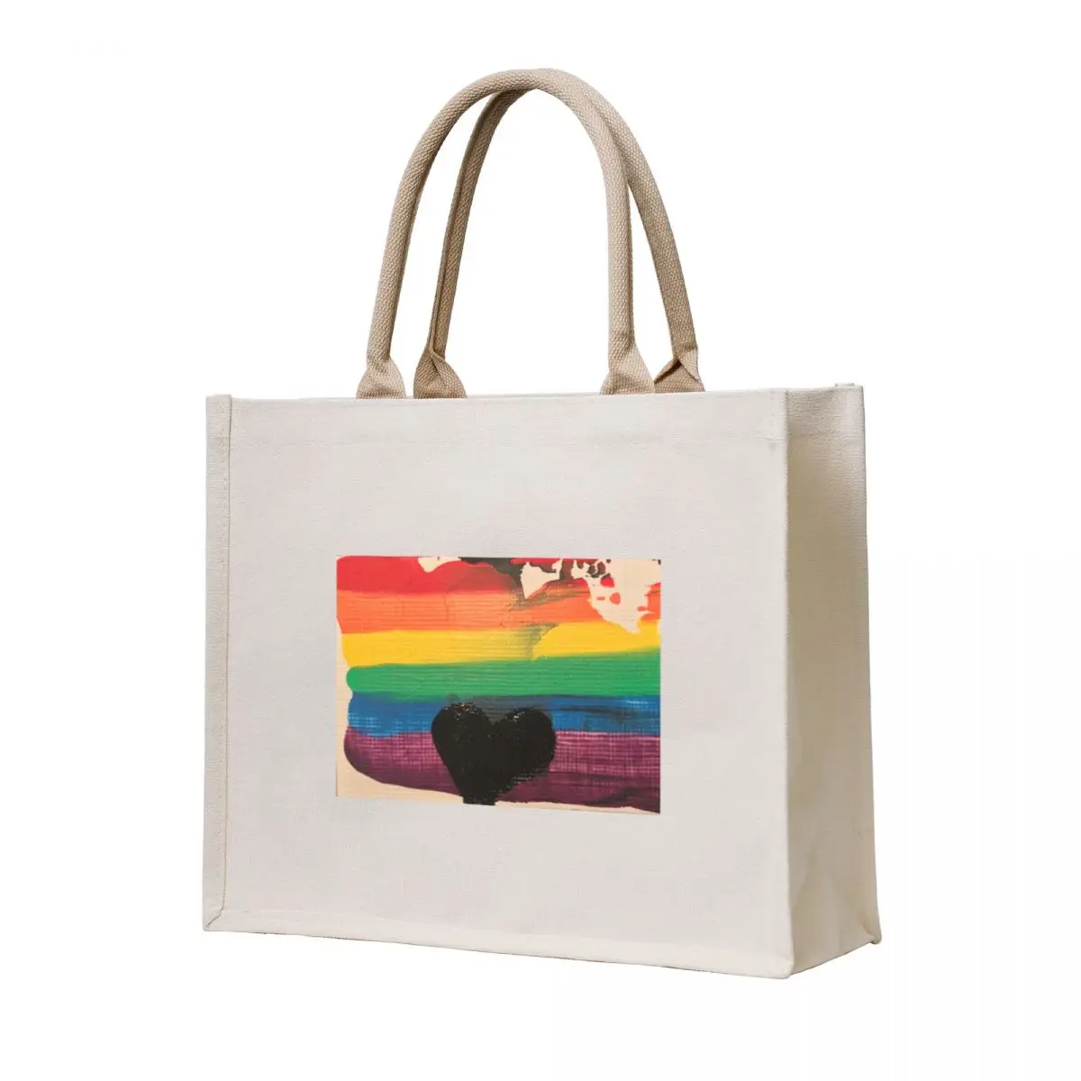 

Pride NHS BLM Love Tote Bag shopping bag logo Women's shopper shoping bag supermarket folding