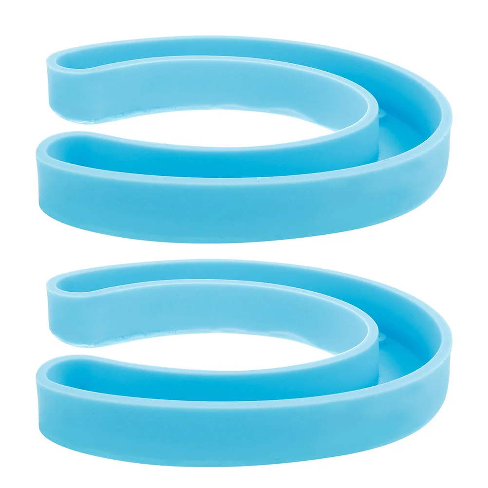 2 قطعة قوالب سيليكون حدوة الحصان قالب مرن ناعم لقلادة صابون راتنجات الايبوكسي صنع ديكور المنزل للسيارة