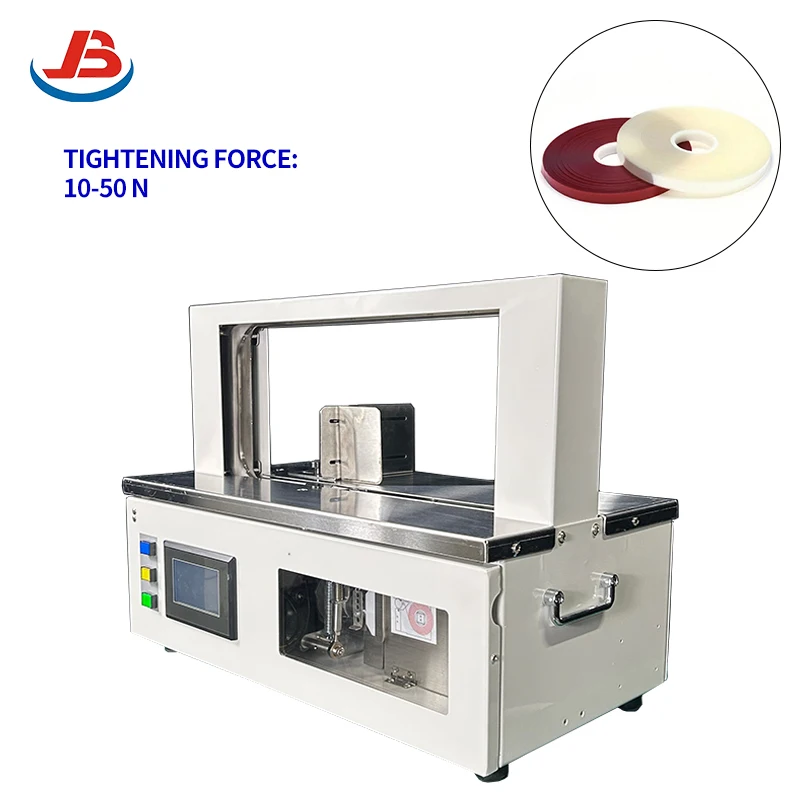 Automatic Mechanical Paper Tape Strapping Machine with Motor for Banknote and Box Packaging
