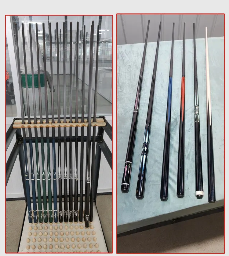OKHEALING Biljartkeu Carbon T700 Koolstofvezel 58 Inch 12.9mm