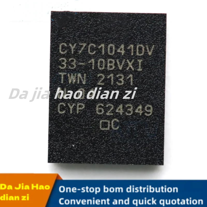 1pcs/lot CY7C1041DV33-10BVXI BGA-48 Static Random Access Memory ic chips in stock