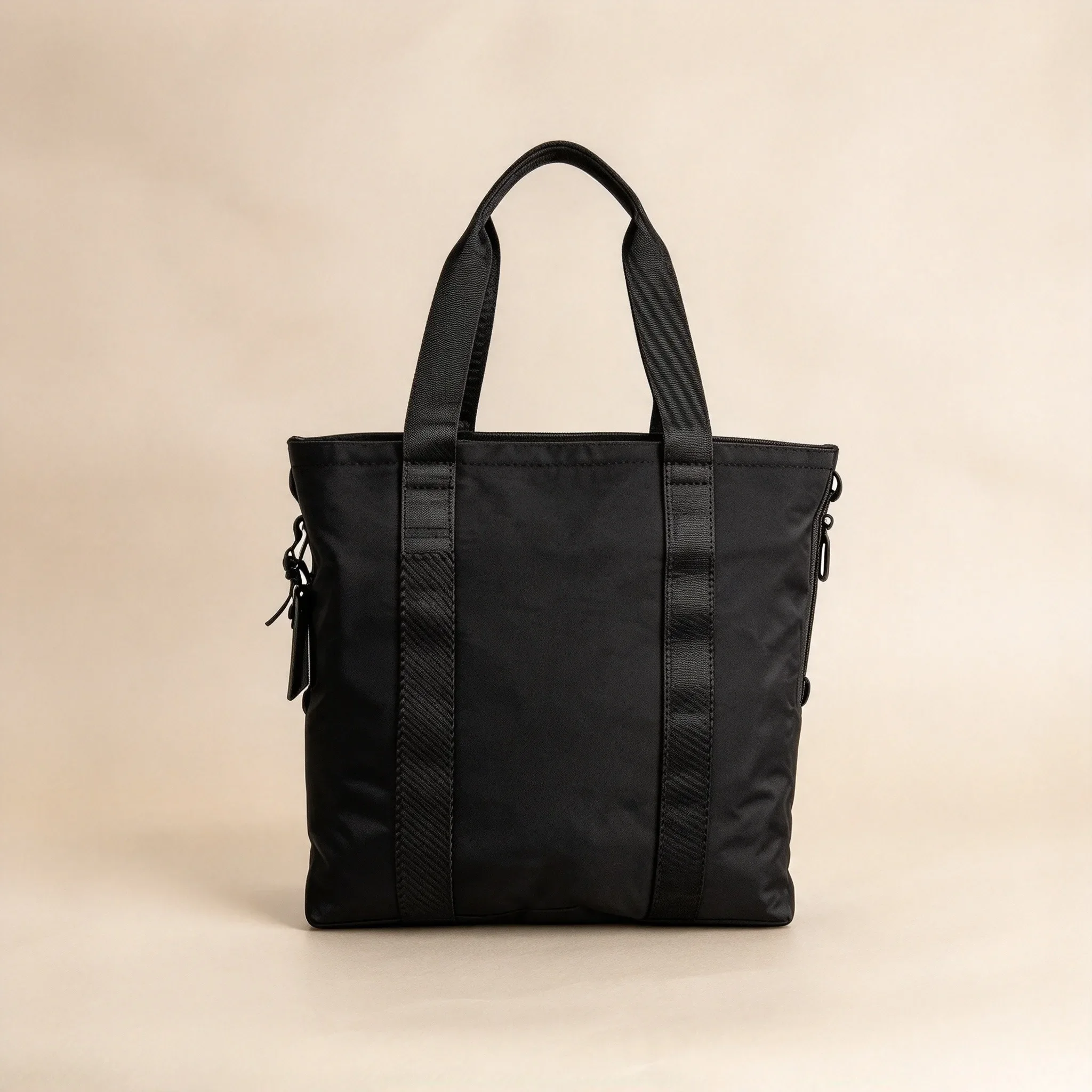 Portable Handbag Tote Bag for Men, New Stretch Nylon Trendy Casual Commute Shoulder Bag
