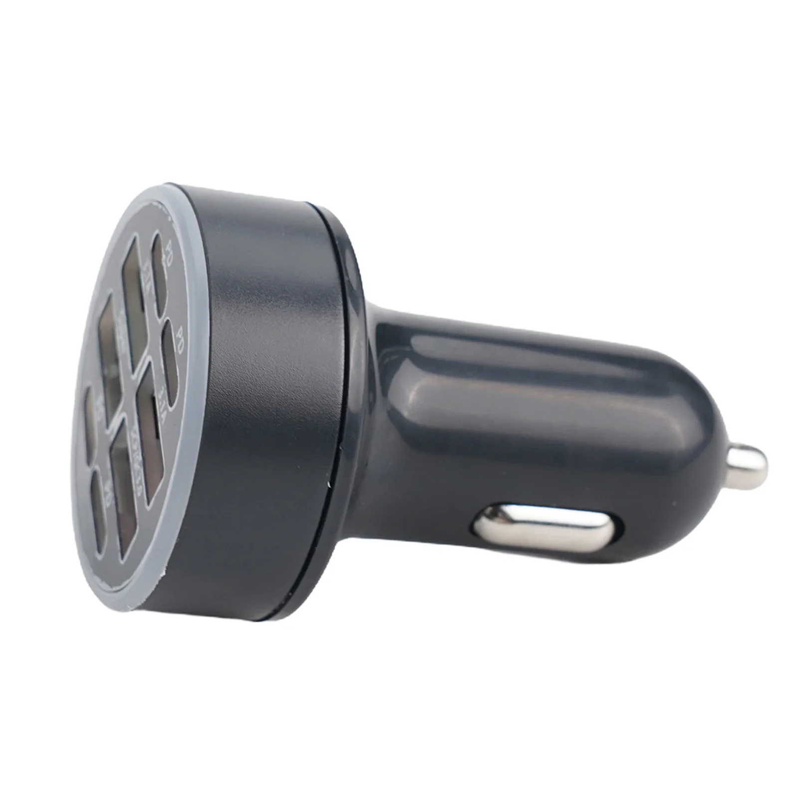 

Digital Display Car Charger With 4 USB Ports PD Fast Charging Power Adapter 36W Output Compatible With Multiple Devices