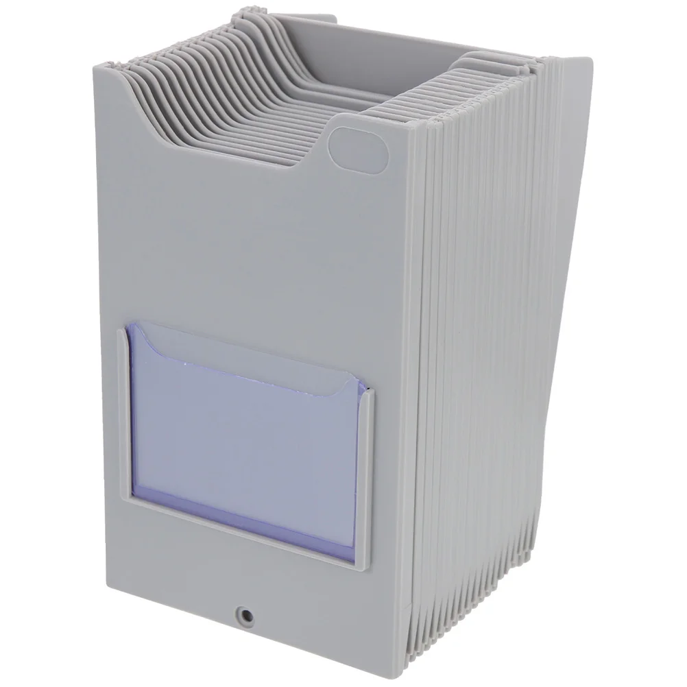

Warehouse Material Card Rack Plastic Warehouse Storage Organizer Garage Organizers Holder Shelf