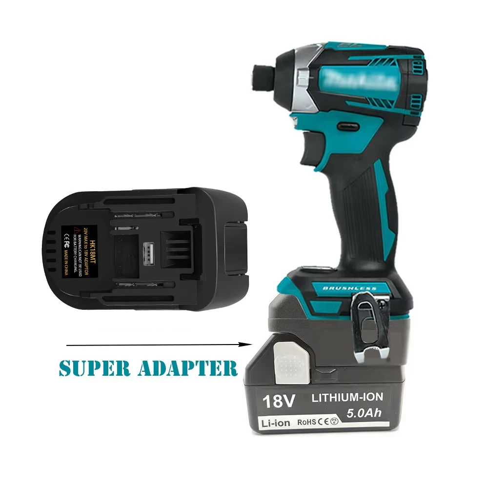 

Adapter for Hitachi 18V/36V Battery to Makita 18V lxt tool use BL1840 BL1850 BL1860B