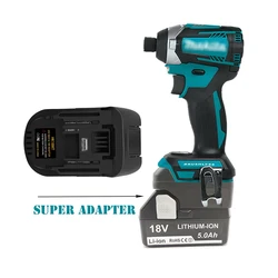 Adapter for Hitachi 18V/36V Battery to Makita 18V lxt tool use BL1840 BL1850 BL1860B