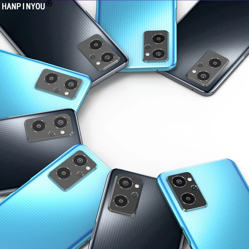For Realme 8 9 9i 8i Pro Plus V25 Luxury Camera Circle Metal Scratch Resistant Lens Protector Case Cover Protection Ring