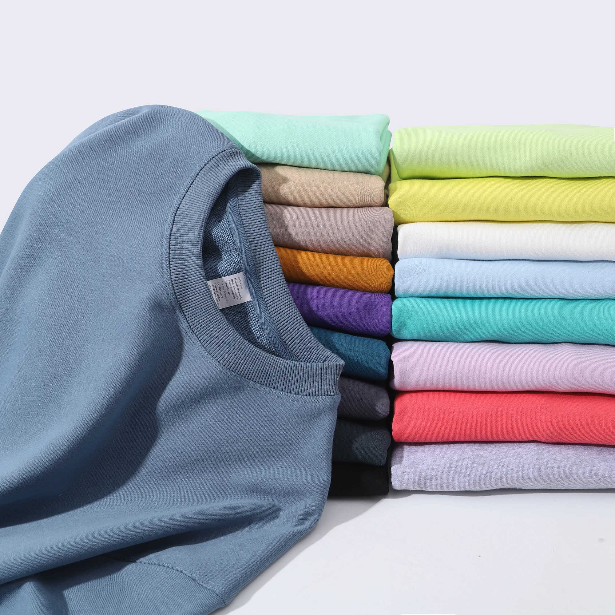 

Crew Neck Sweater Men's Casual Spring Autumn Fashion 2025 New Sports Loose Comfortable Multi-color Polyester Women's Top Unisex