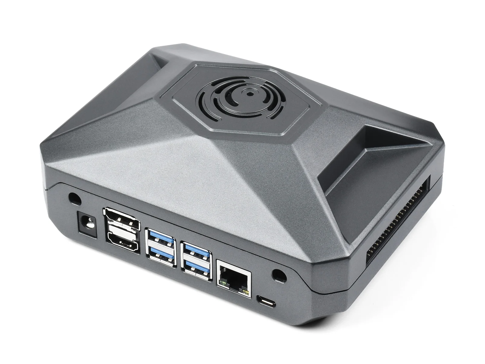 Waveshare Aluminum Case (Type F) For The Jetson Nano Development Kit With GPIO Adapter