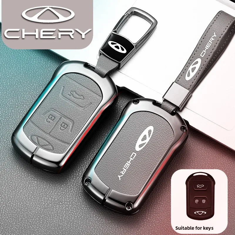 

For Chery 5 Key Protection Cover Arrizo 7 3 Arrizo GX Arrizo 5 Plus Car Shell Buckle Bag for Men and Women