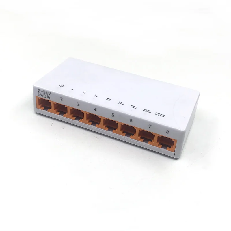 Oem 새 모델 8 포트 기가비트 스위치 데스크탑 rj45 이더넷 스위치 10/100/1000 mbps lan 허브 스위치 8 portas