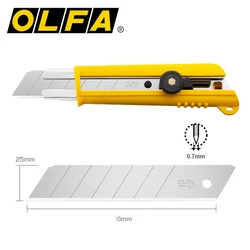 OLFA NH-1 25mm H-1 Acid and Anti-Slip Handle, Plaster Board Large Rubber Cutting Leather Multifunctional Cutting Knife