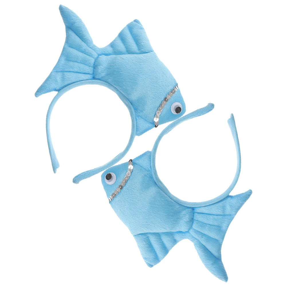 

2Pcs Kids 3D Headband Animal Headdress Party Props Vibrant Comfortable Halloween Carnival Costume for Children
