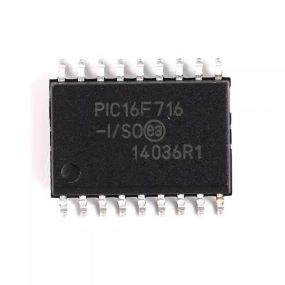 

PIC16F716 -I/SO PIC16F716-I/SO PIC16F716 SOP18 (ячество продукта: 10 шт.)