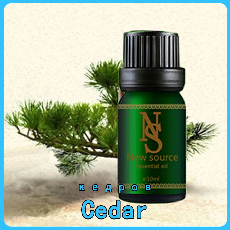 Cedar Essential oil 10ml body face skin care spa message fragrance lamp Aromatherapy Cedar oil