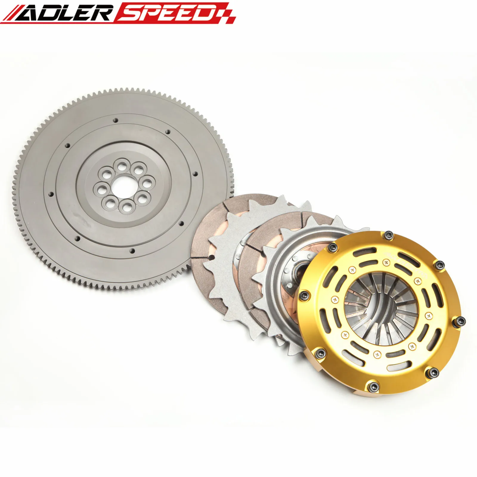 ADLERSPEED Racing/Sprung Clutch Twin/Triple/Single DISC Kit für Acura CSX TSX RSX TYPE-S Honda Civic Si K20 K24 K-Serie Standard