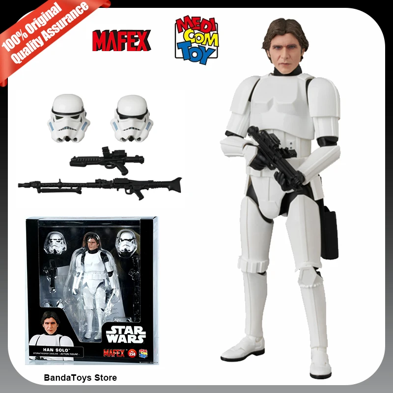 en-stock-100-original-medicom-toy-mafex-258-star-wars-han-solo-disfraz-de-stormtrooper-no258-celebracion-japon-2025-regalos-juguetes