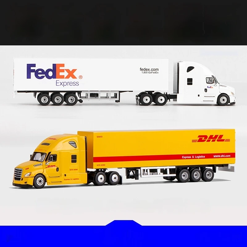 

Perka 1:64 Simulation Alloy Heavy Truck Container Logistics Express Freight Truck Model Boy Collection Hobbies Ornament Gifts