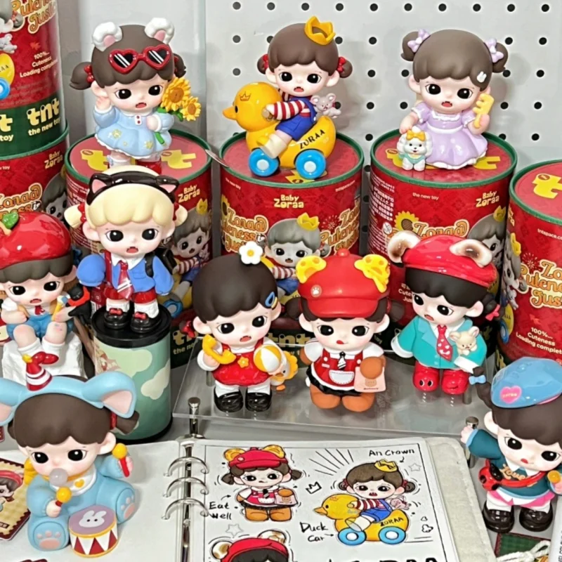 

Подлинная серия Tnt Baby Ziyada Cuteness Is Justice, слепая коробка, милый гаражный комплект, кукла, настольное украшение, подарок для девочки, модные игры