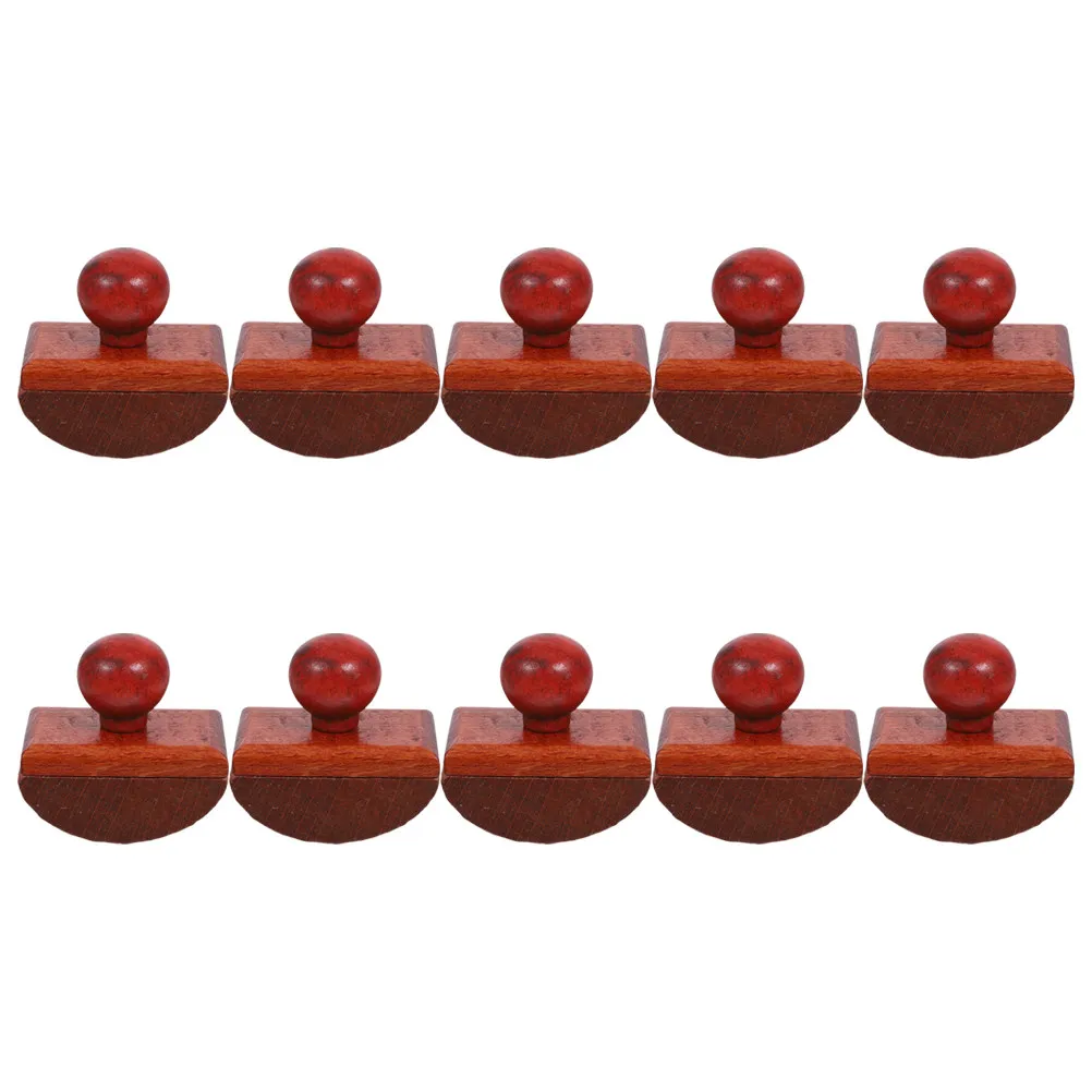 

10Pcs Ink Blotter Wood Rocker Blotter for Fountain Pen Calligraphy Quick Absorption Desk Accessory Portable Writing Tool