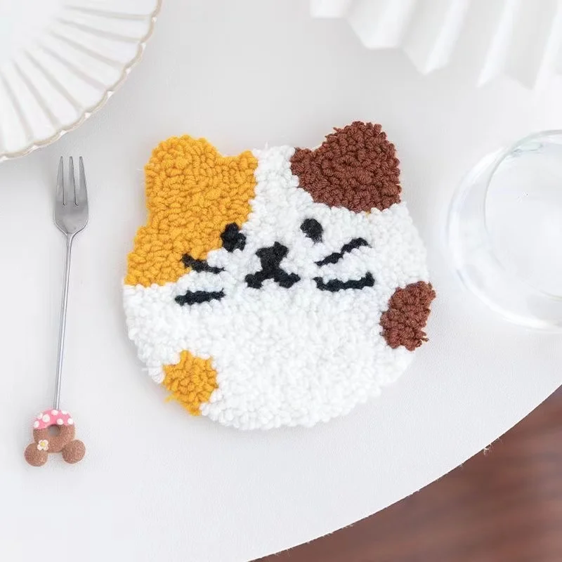 gato-bordado-punch-agulha-coasters-kit-russo-poke-bordado-kit-diy-engracado-presente-caseiro-aliviar-o-estresse-artesanato-kit-de-costura