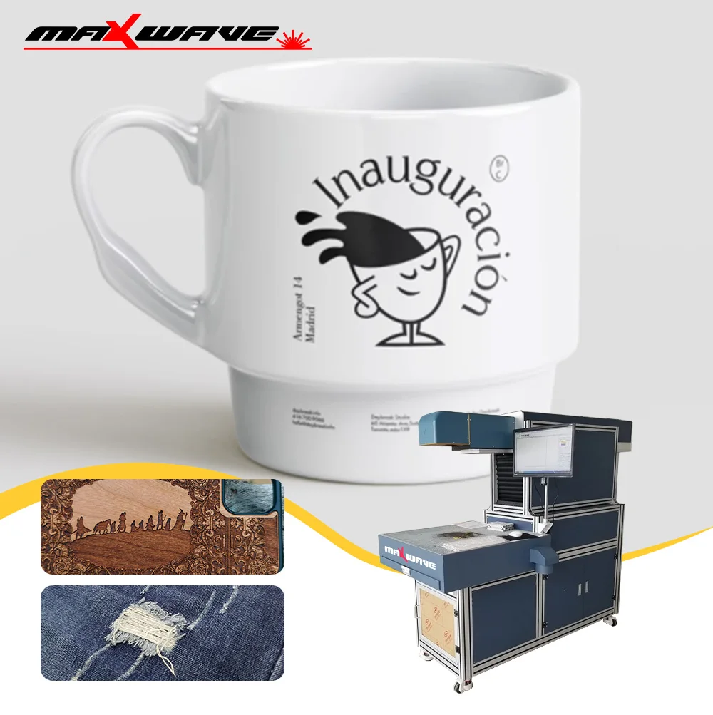Industrial 3D CO₂ Laser Marker Maxwave Factory Direct High Speed Scanning Galvanometer 24 Hour Continuous Work