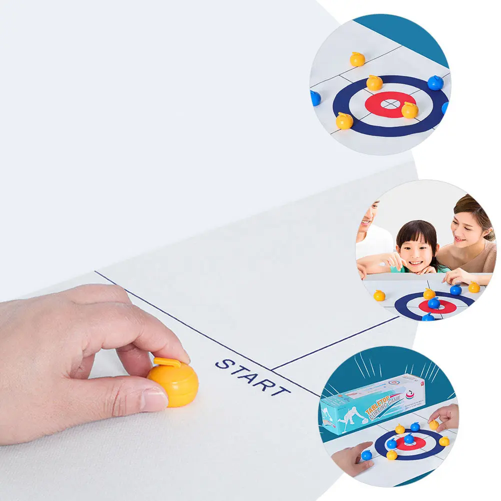 

Набор для игры в керлинг: креативная настольная игра для всей семьи, увлекательная развивающая игра для взрослых, развлекательная спортивная настольная игра для дома