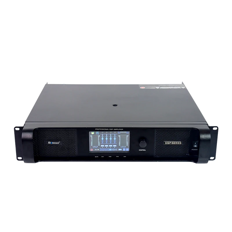 

2024 Dsp10000Q Touch Screen AES FIR Class TD 2U Upgraded Professional Audio Dsp Switching Power Amplifier For Line Array