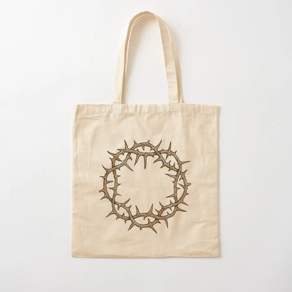 حقيبة يد من القماش على شكل تاج الشوك، حقيبة صديقة للبيئة، حقيبة قماشية قابلة للطي، أكياس تسوق قابلة لإعادة الاستخدام #2