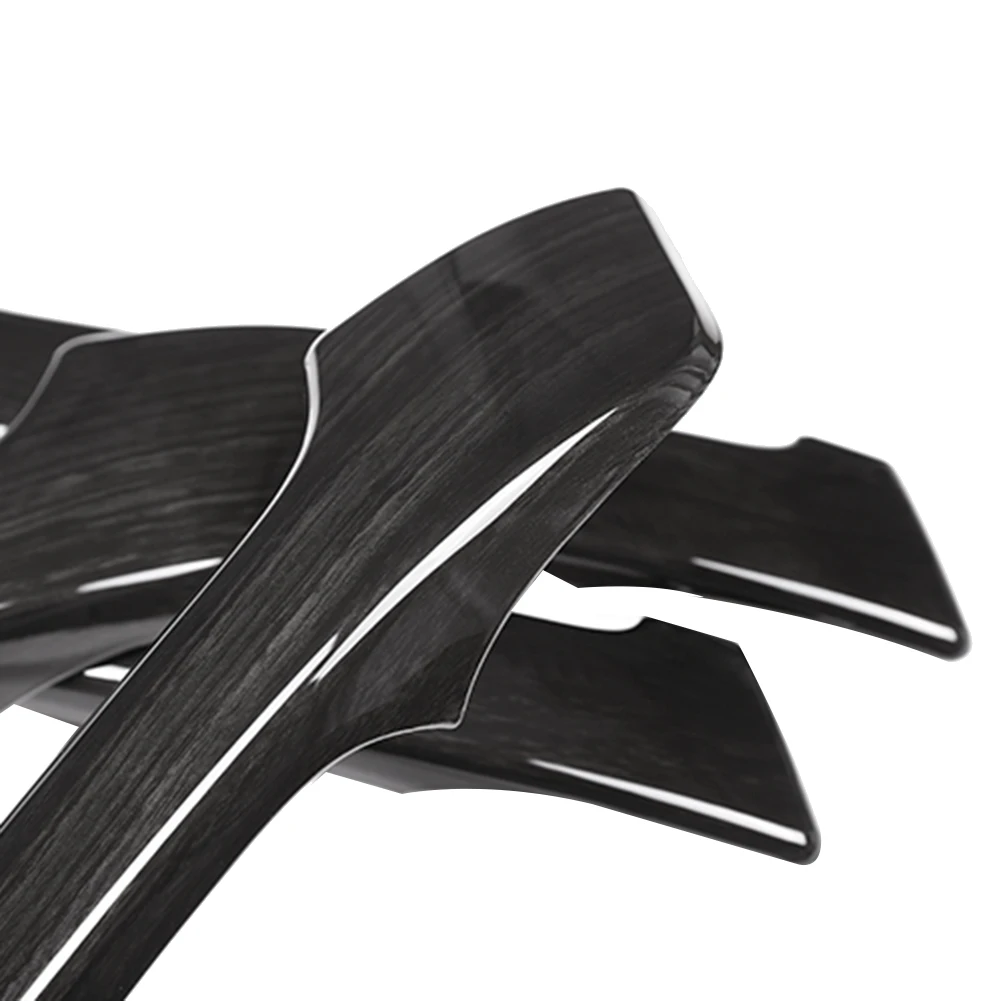

Latest 4PCS Car Interior Door Handle Trim For Toyota Land Cruiser Prado FJ150 150 2010-2018 Accessories Black Wood