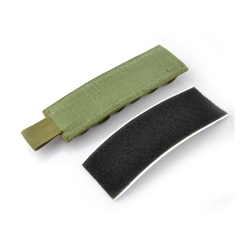 6 Rounds Tactical Shotgun Shell Pouch Molle Ammo Bag Hook&Loop Holder 12-Gauge Cartridge Bag Rifle Stock Hunting Accessories view 6