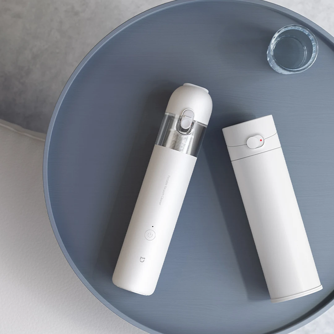 XIAOMI MIJIA aspiradora inalámbrica de mano 13KPa succión para el hogar coche aspiradora portátil inalámbrica, duración máxima de la batería 30min