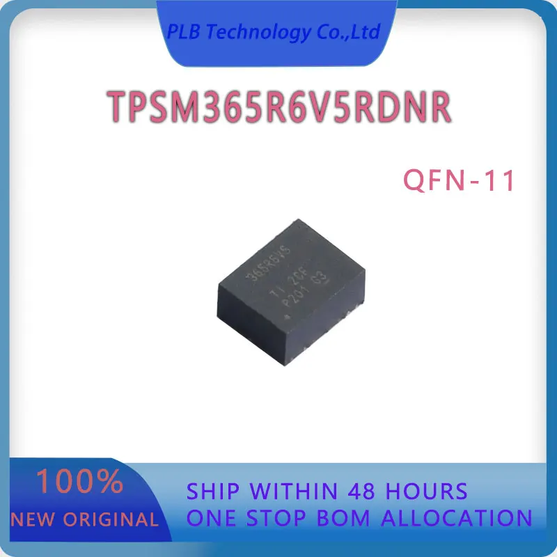 2PCS/LOT TPSM365R6 TPSM365R6V5RDNR QFN-11 3V to 65V input 1V to 13V output 0.6A Synchronous Buck Converter Power Module