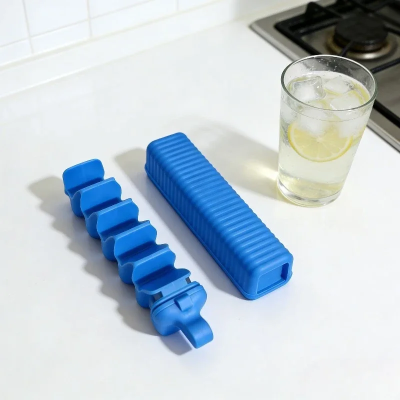 Trending Press Ice Cube Mold Easy Release Ice Tray With Storage Box For Home Kitchen Bar Summer Ice Making Gadgetfor Home