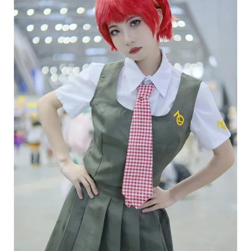 Bear's Den Danganronpa Koizumi Mahiru Cosplay Costume Girls High School Uniform Suit Dress Hallowmas Carnival Party Dr New 2025