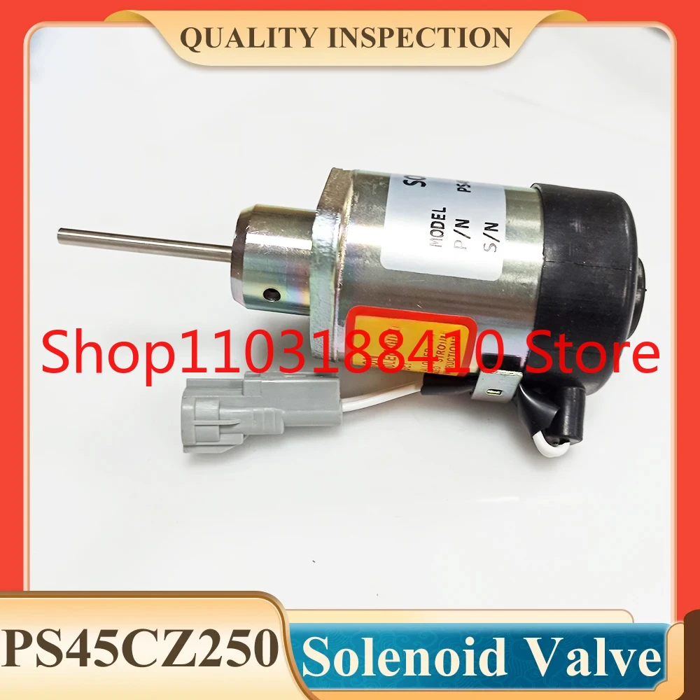 

PS45CZ250 Fuel Speed Solenoid Valve 12V For Kubota V2203 Carrier Transicold CT4 Engine 25-38773-00