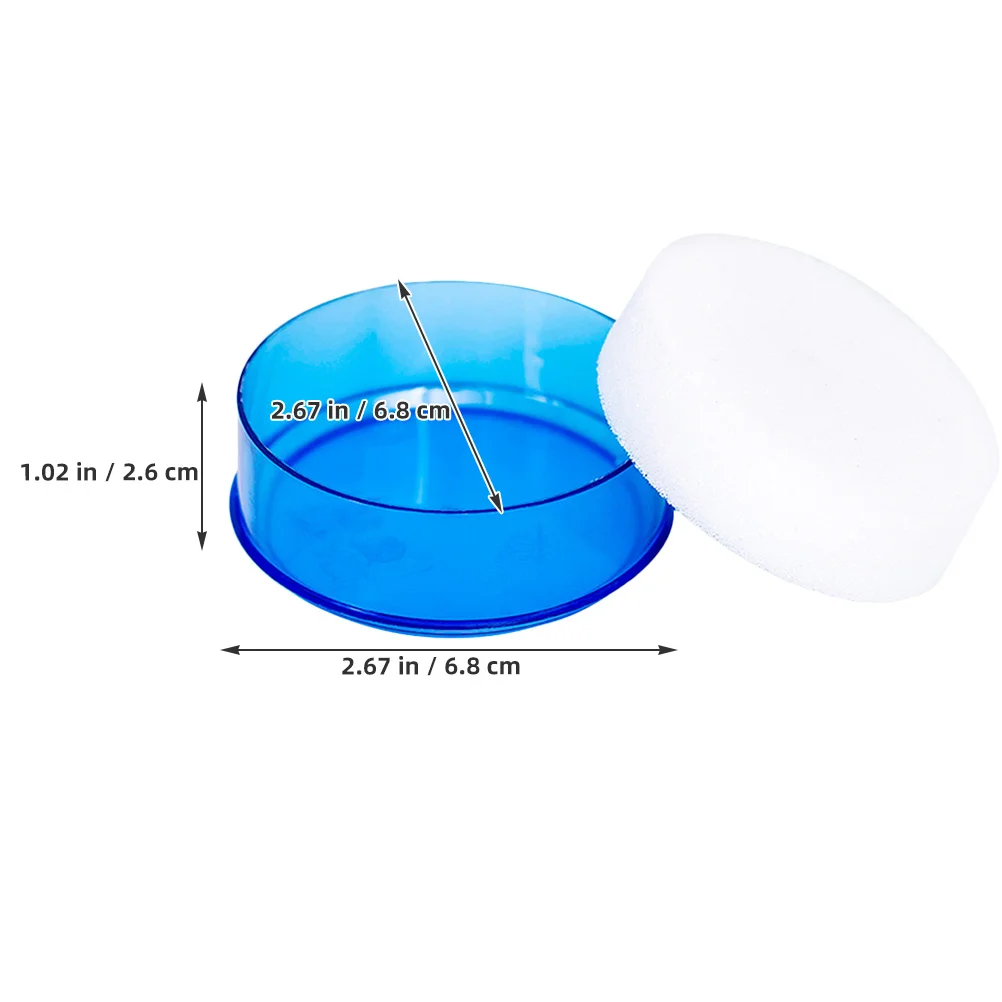 4 個の指用保湿剤、お金の数え用、スポンジカップデザイン、現金処理、銀行、オフィス用、紙幣の仕分け用デスクトップスポンジ、スタンプ用