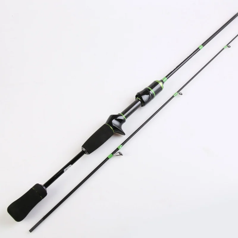 

Spinning Casting Lure Fishing Rods Carbon Fiber Ultralight Pole Bait WT 2-8g Line 2-6LB Freshwater Rods