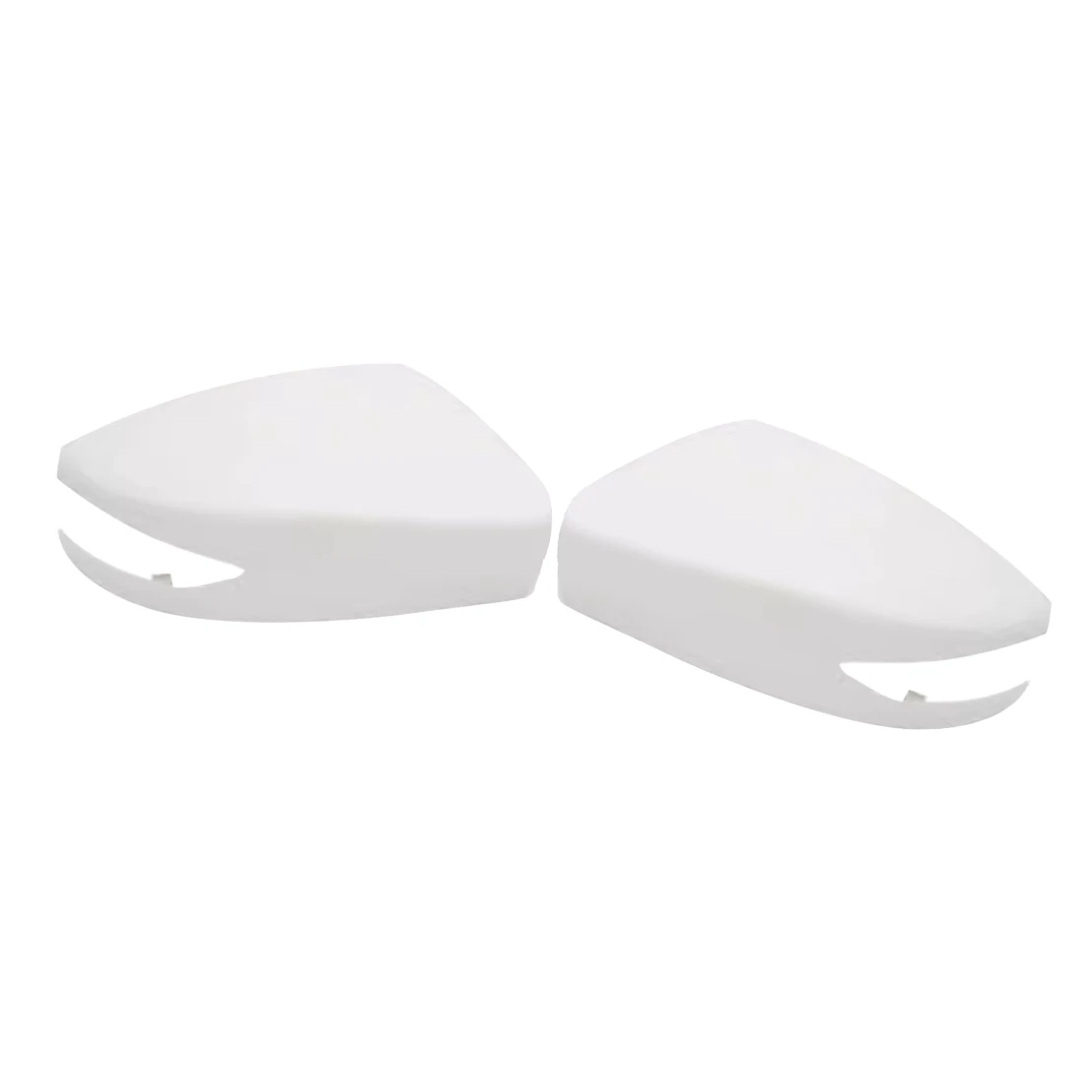 

1 Pair Car White ABS Left & Right Side Rearview Mirror Cover Cap With Signal Light Hole Fit For Nissan Sentra 2013-2019