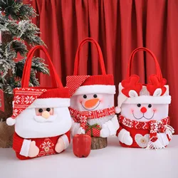 Christmas Cute Gift Bags Apple Bags Candy Bags Cookie Bags Christmas Party Home Decoration Supplies Children'S Gift Bags
