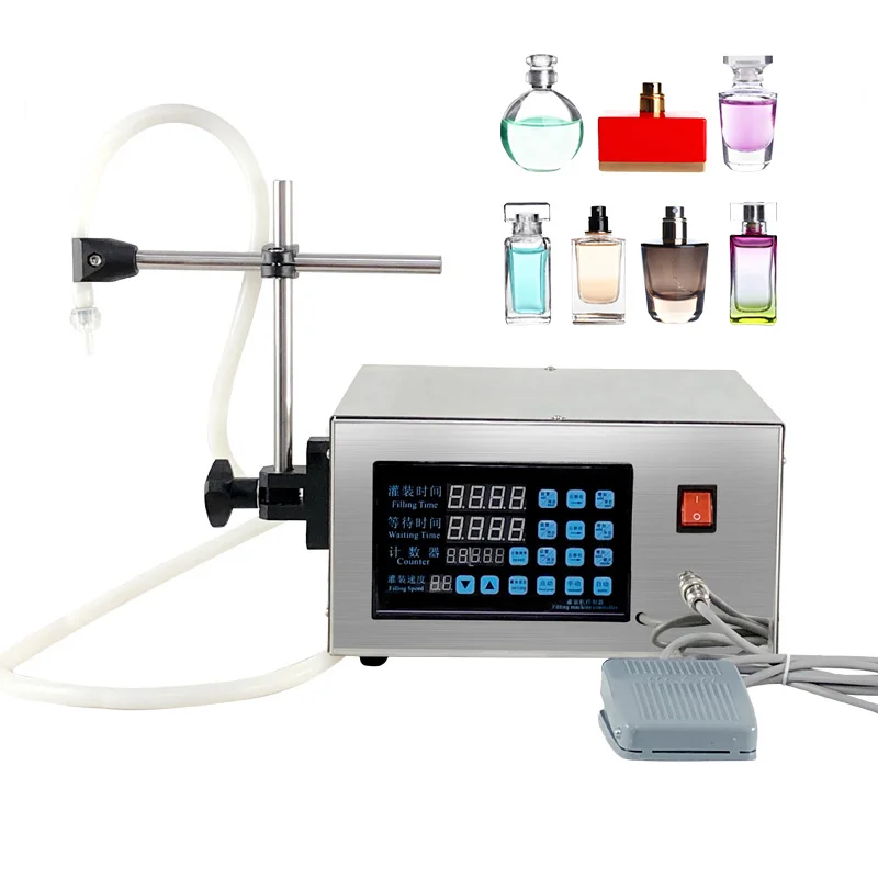 

Fully Automatic CNC Liquid Filling Machine High Accuracy Beverage Perfume Wine Weighting Filling Machine